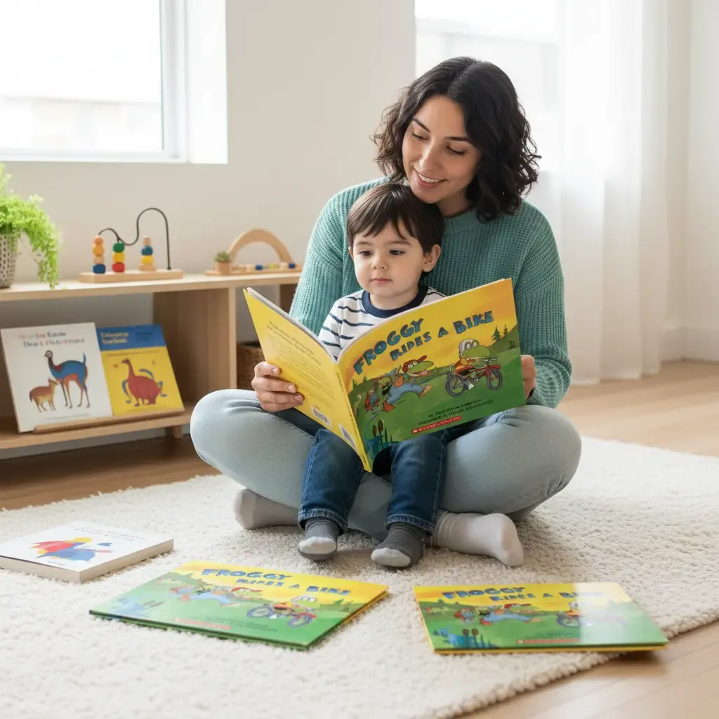 Leer juntos: el primer vínculo con el lenguaje