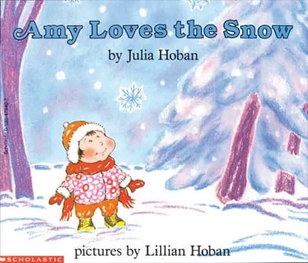 Amy loves the snow